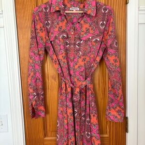 Juicy Couture Paisley Shirtdress